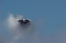 F-14 goes supersonic